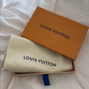 Louis Vuitton dust bag & box